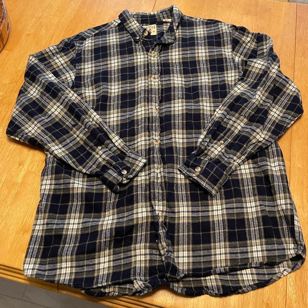 Redhead Men’s Flannel Button Up XL